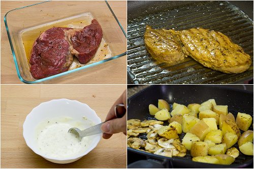 How To Make Grilled Beef Steak with Mustard Sauce