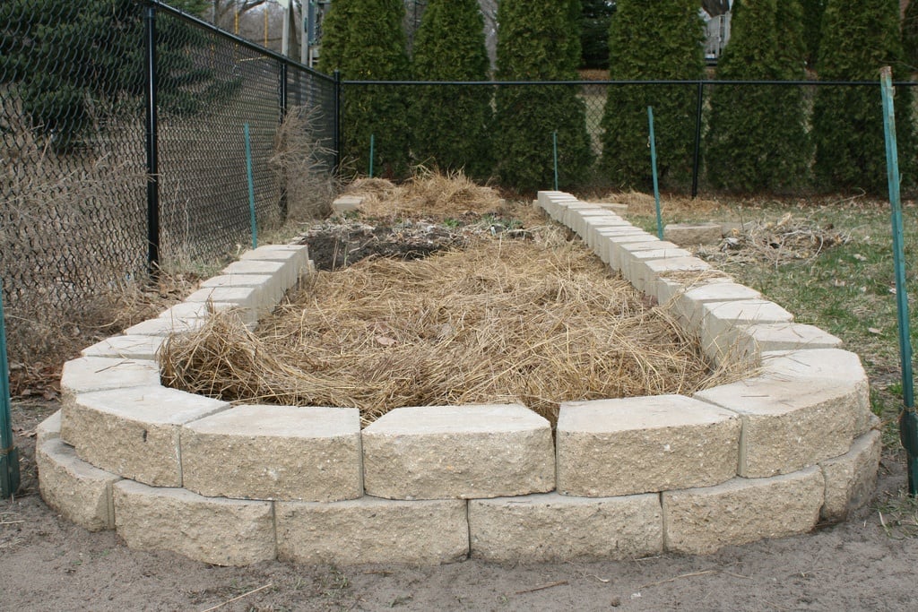 Stone Garden Bed