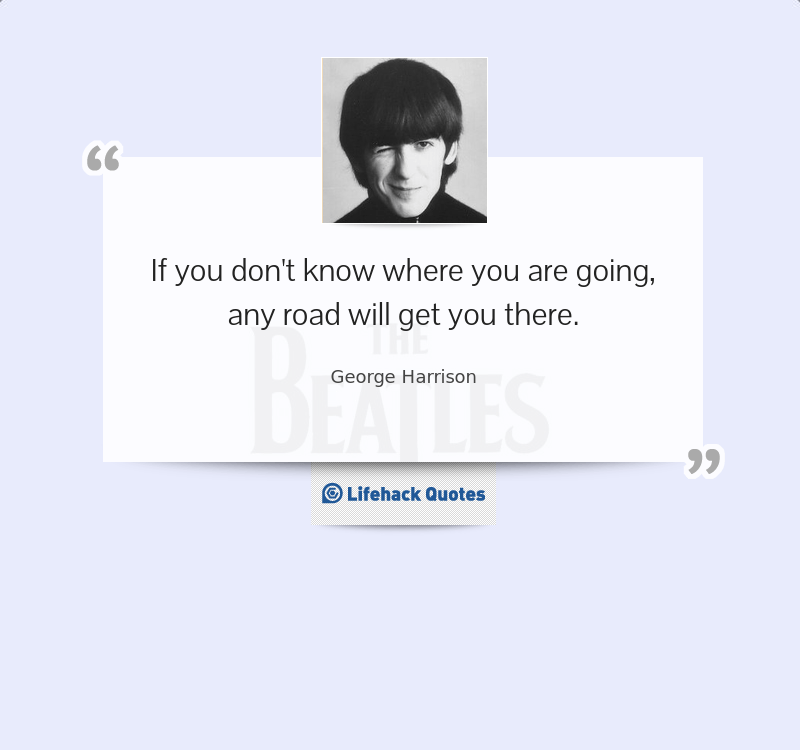 Thought for the Day By George Harrison
