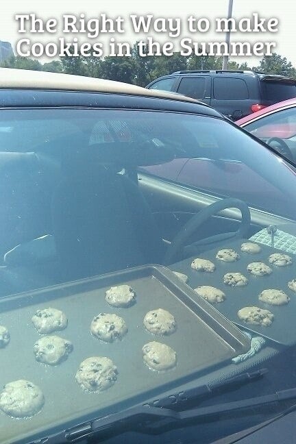 the right way to make cookies in the summer