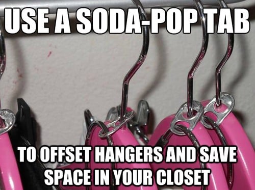use a soda pop tab