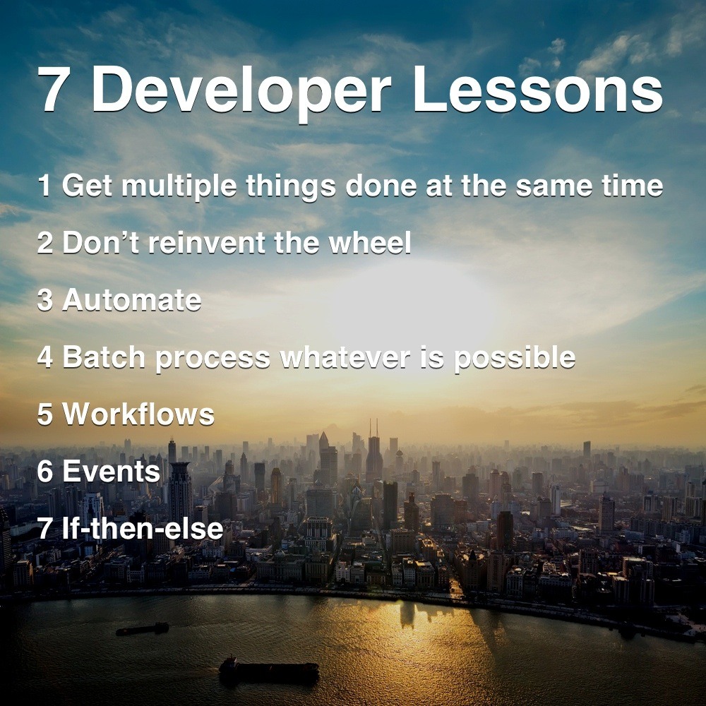 7 Developer Lessons That Help to Improve Productivity