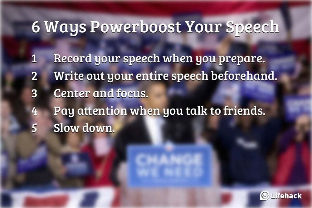 Powerboost Your Speech With One Simple Trick