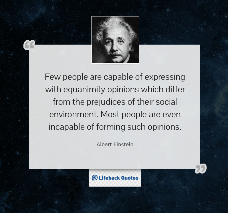 Quote of the Day by Albert Einstein