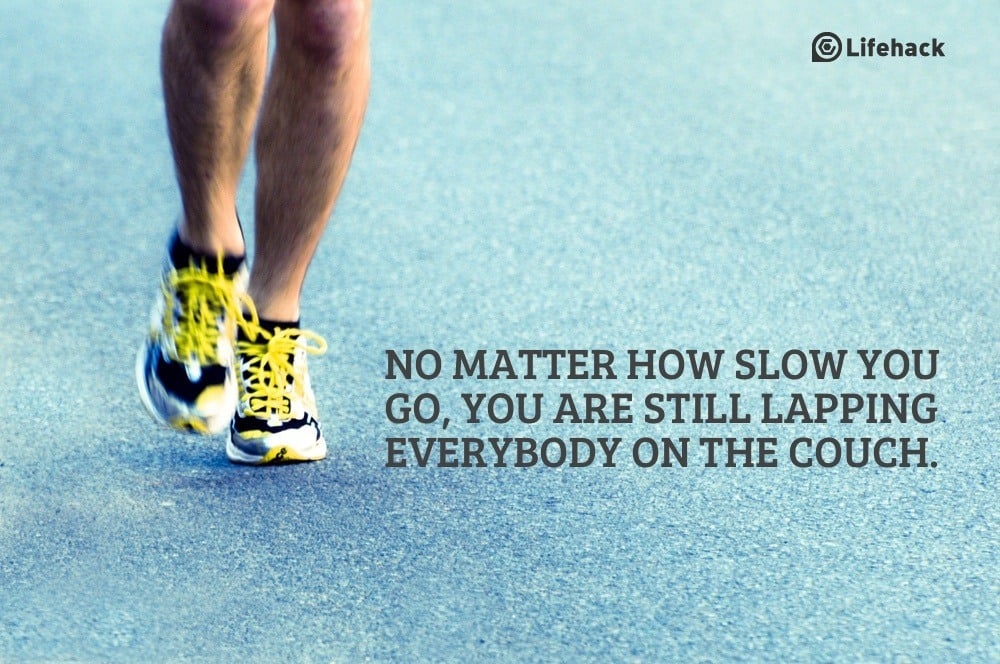 no matter how slow you go