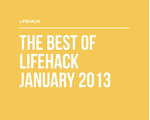 Best of Lifehack January 2013 in the New Book Store