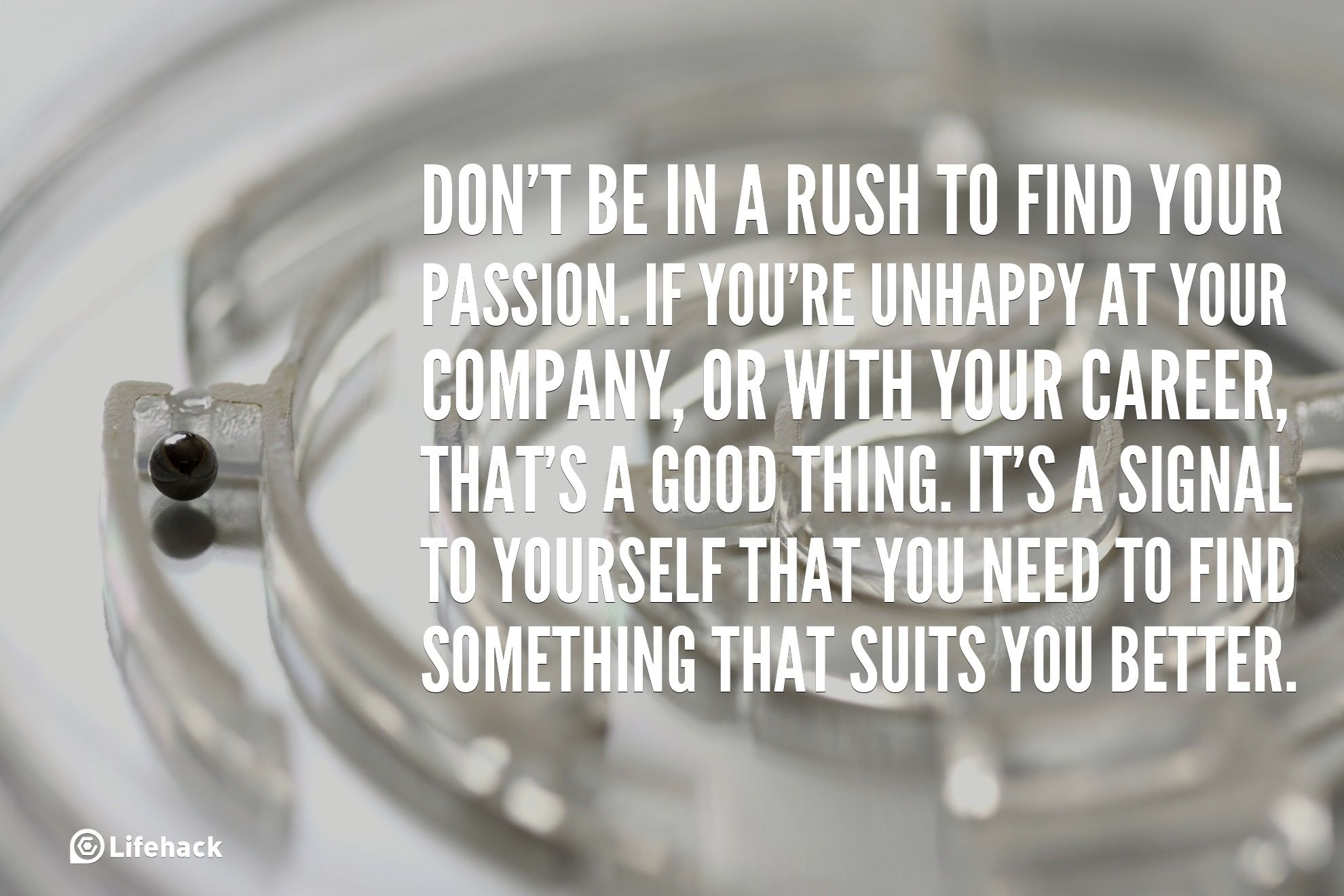 30sec Tip: Don’t Be in a Rush to Find Your Passion