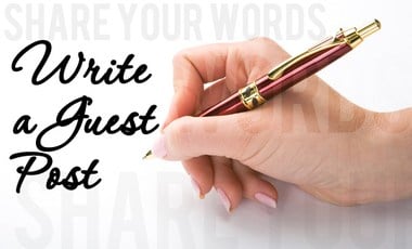 write a guest post
