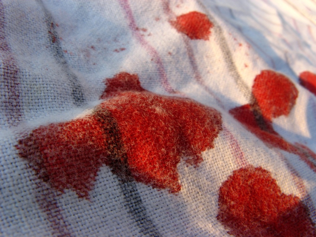 blood stain