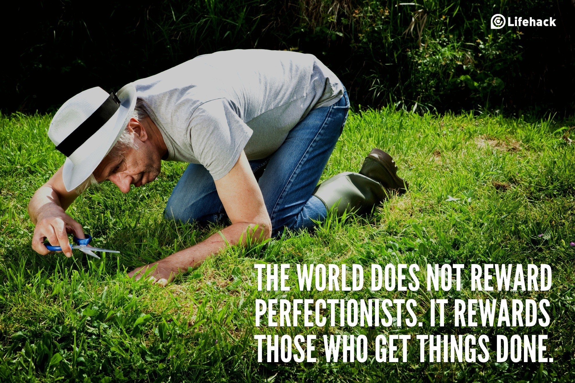 30sec Tip: The World Does not Reward Perfectionists
