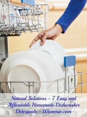 Homemade dishwasher detergent