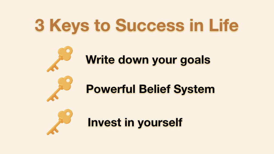 3 Keys to Success in Life (That Will Change You in 2021)
