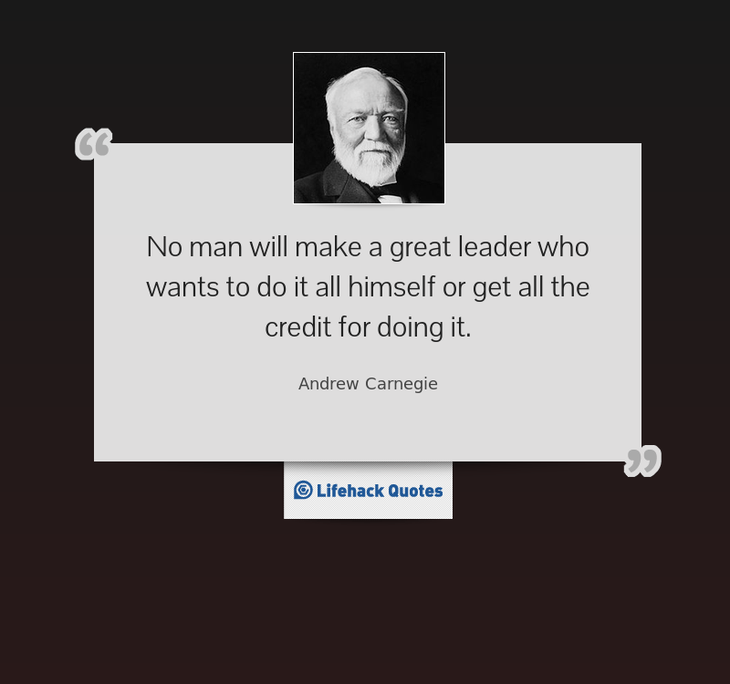 Daily Quote: Are You a Great Leader?