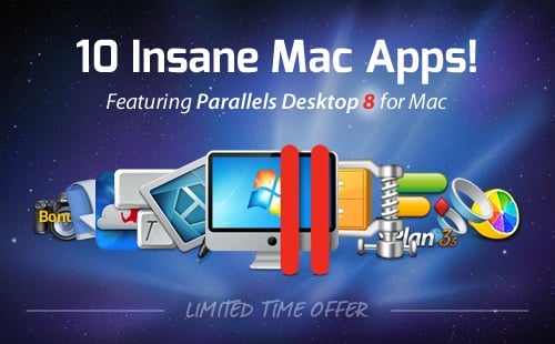 2013 Mac Bundle Featuring Parallel Only $49.99