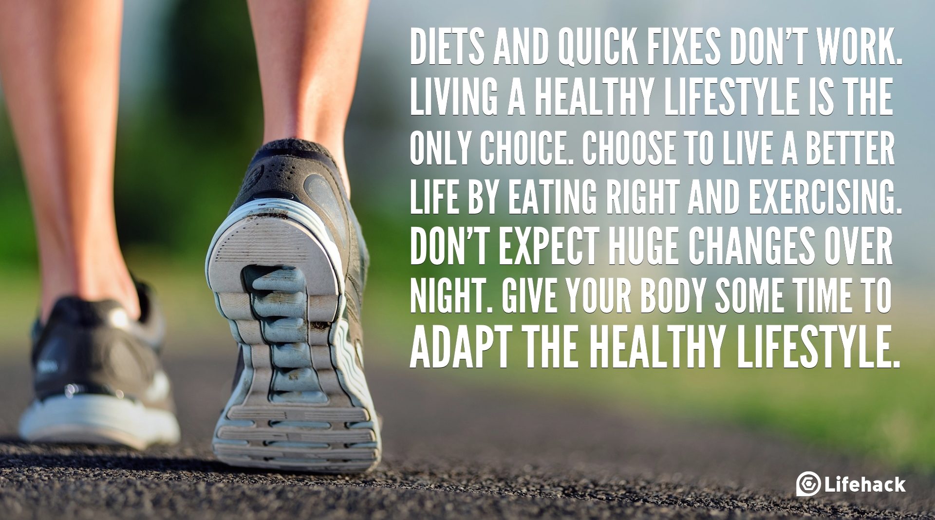 30sec Tip: Diets and Quick Fixes don’t Work