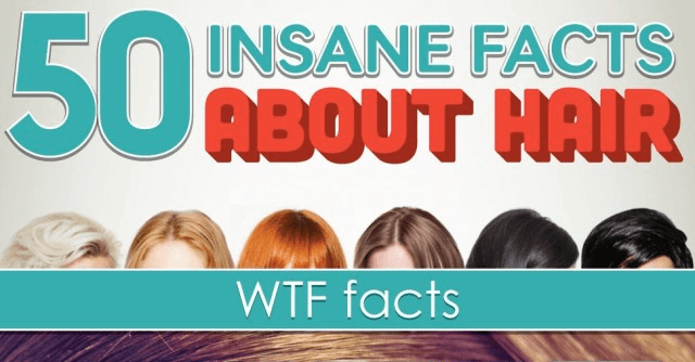 50 Crazy Facts About Hair