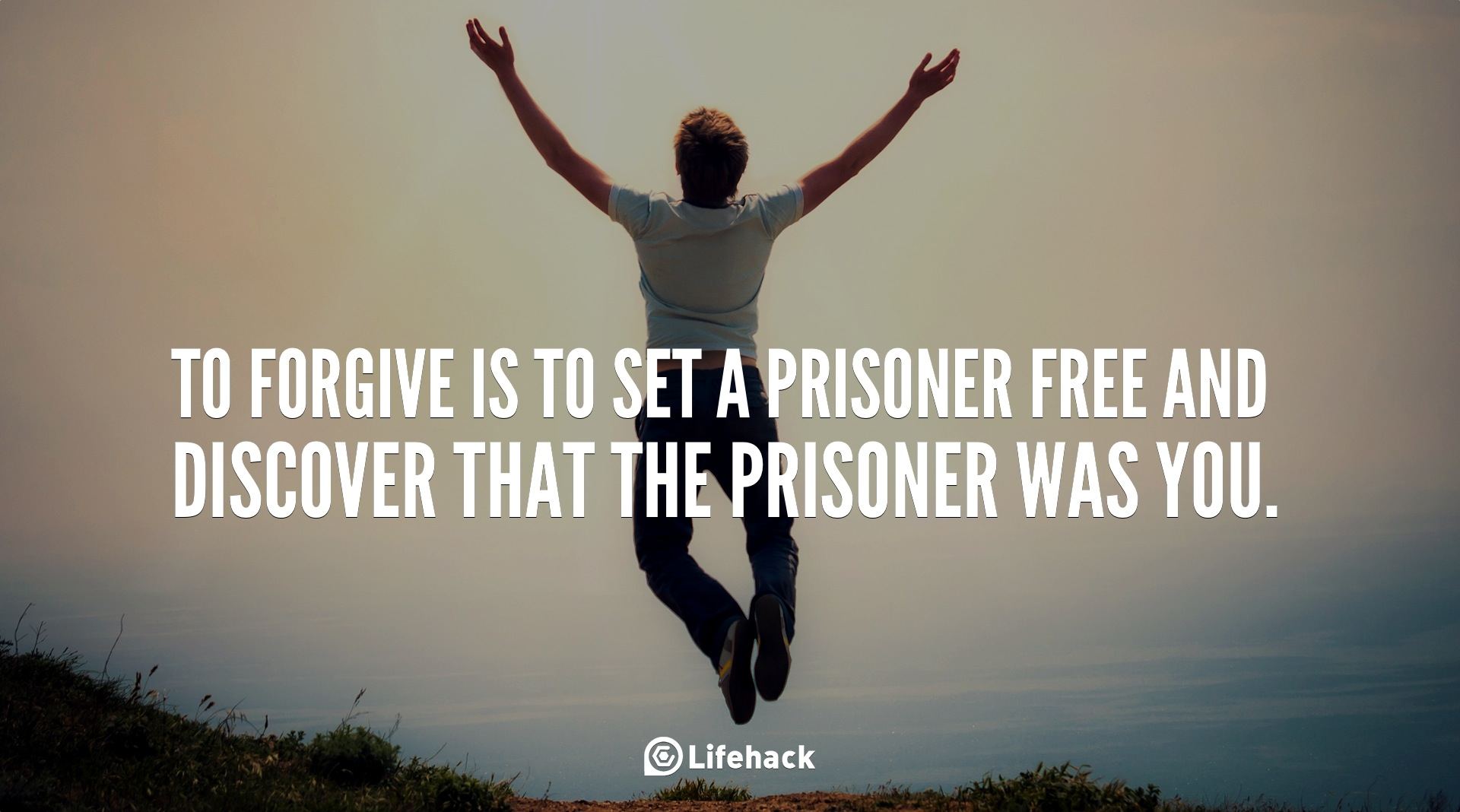 30sec Tip: To Forgive is to Set a Prisoner Free