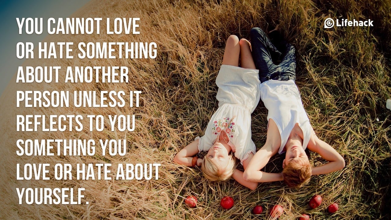 30sec Tip: You Cannot Love or Hate Something about Another Person Unless…