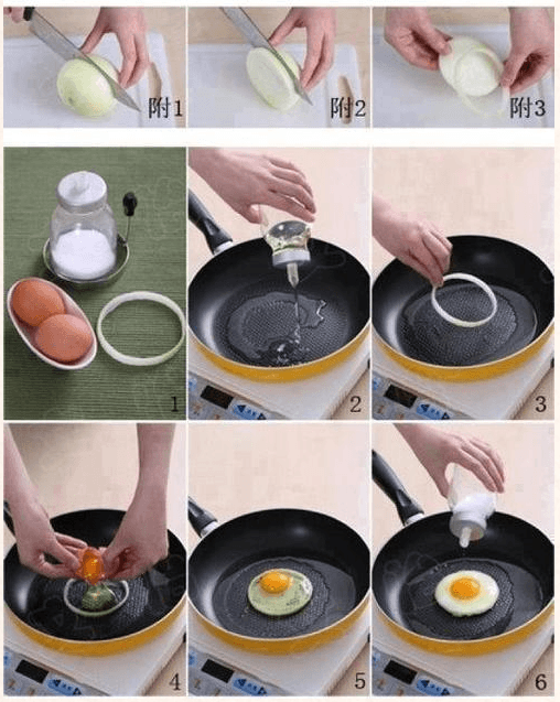 cook round egg