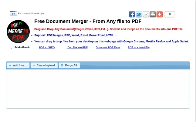 PDF Documents Merger