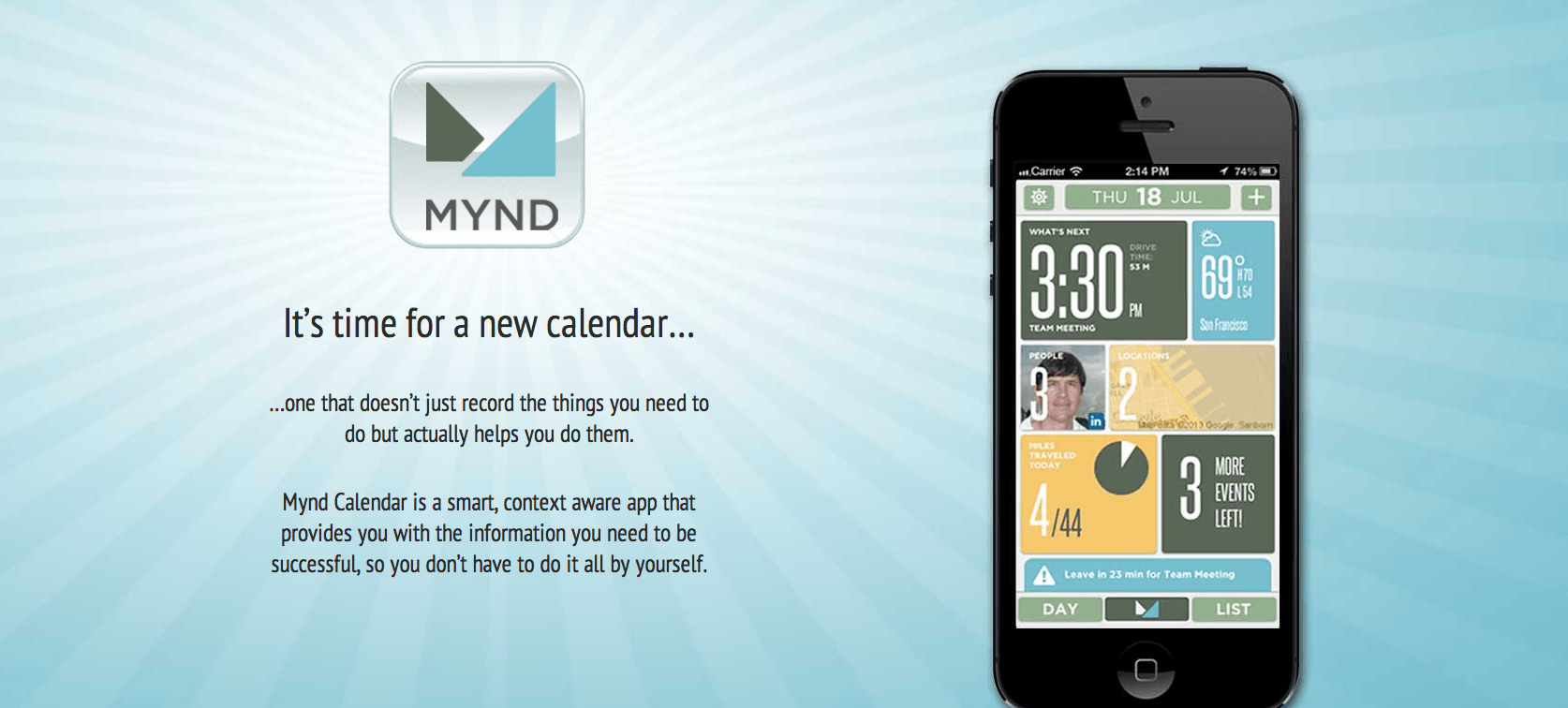 Reimagining your Daily Calendar with Mynd
