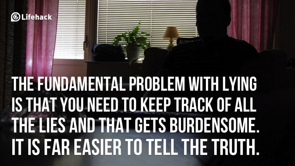 30sec Tip: The Fundamental Problem With Lying