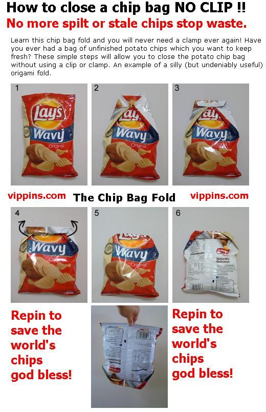 close chip bag