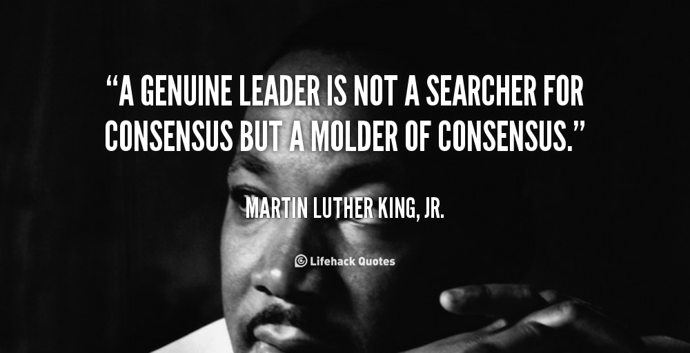 Daily Quote: A Genuine Leader