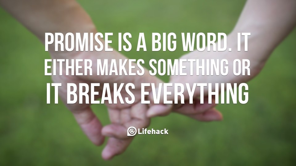11 Promises You Should Make to Yourself