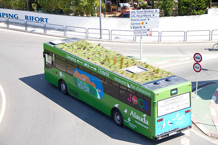 Public Transit Goes Green; Really Green