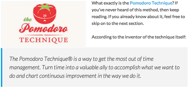 The Pomodoro Technique: An Overview