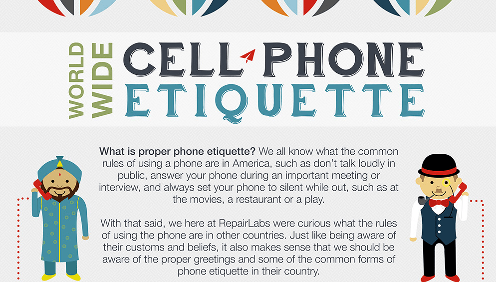Don’t Speak Loudly! – Cellphone Etiquette Around the World