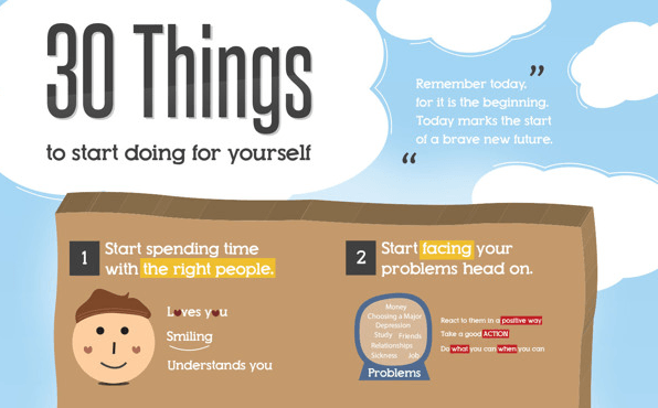 30 Things You Should Do For Yourself