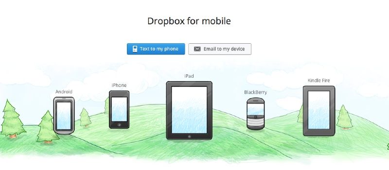Dropbox trick: use Dropbox on any device