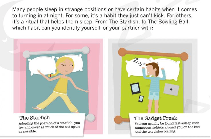 Do You Have Absurd Sleeping Habits?
