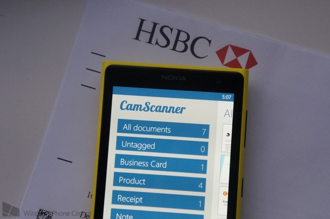 The Camscanner Application
