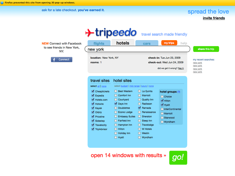 tripeedo website