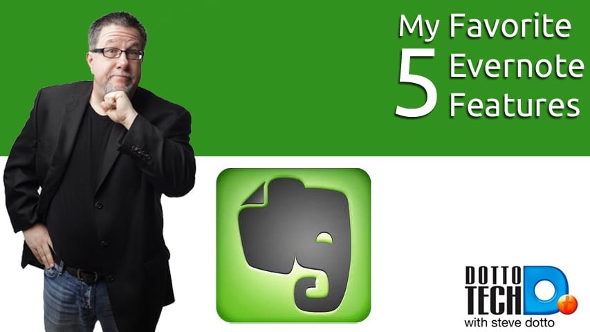 My 5 Favorite Evernote Features