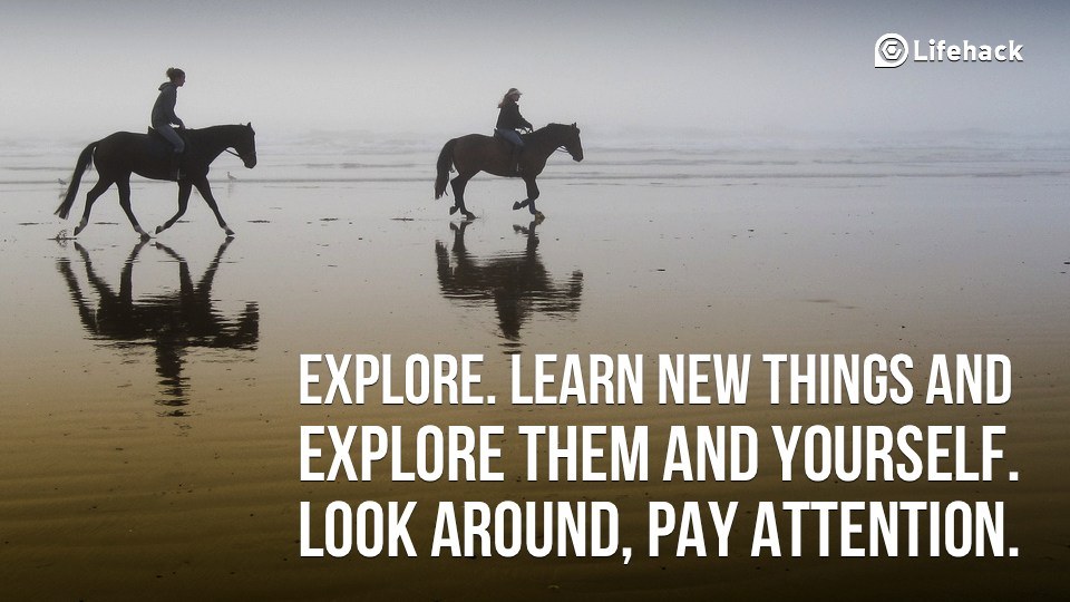 Explore. Pay Attention