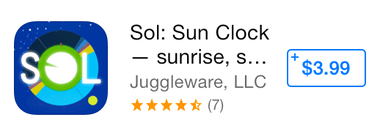 Sol: Sun Clock