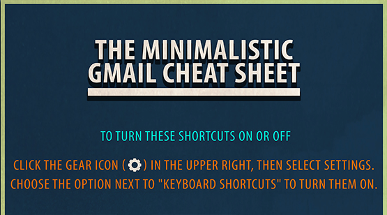 This Gmail Cheat Sheet Has Everything You Need To Make Emailing Quick And Simple