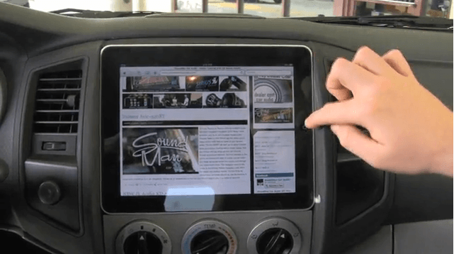 tablet car radio