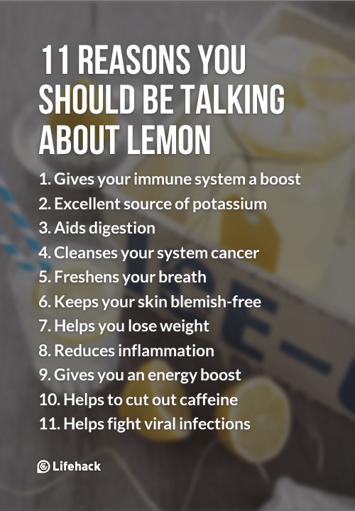 11 Reasons You Should Be Talking About Lemon