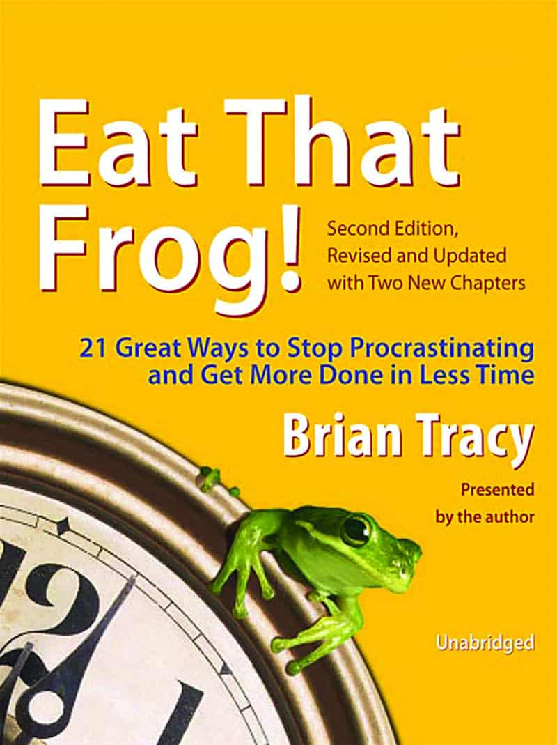 Eat That Frog! by Brian Tracy is Best Personal Development book