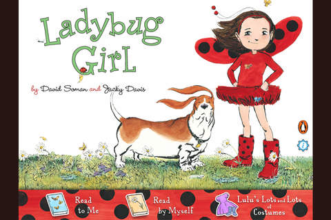 Lady Bug Girl Best Books on iPad
