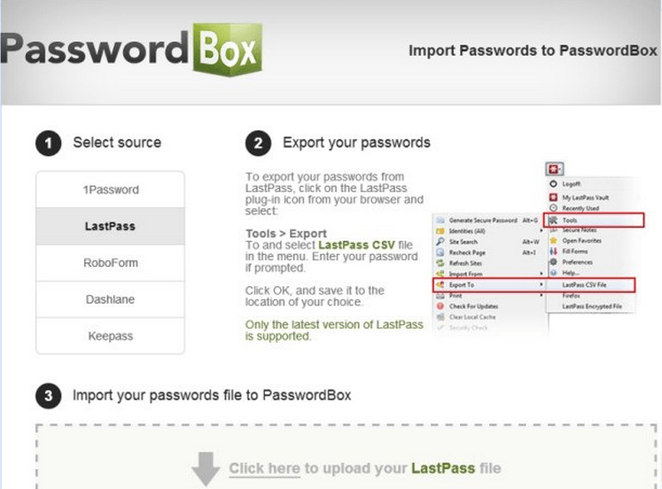 PasswordBox: Never Forget A Password Again!
