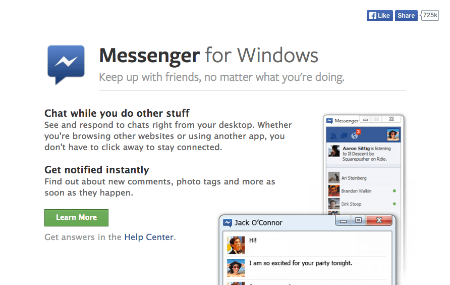 Messenger for Windows