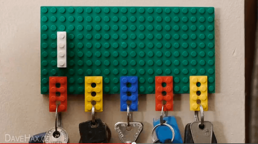 How to Make a Lego Key Holder
