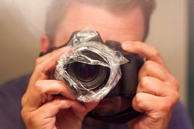 How To Make Hazy Photo Easily With A Sandwich Bag
