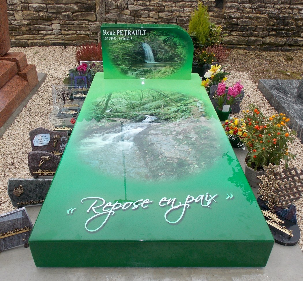 These Customized Tombstones Celebrate Life